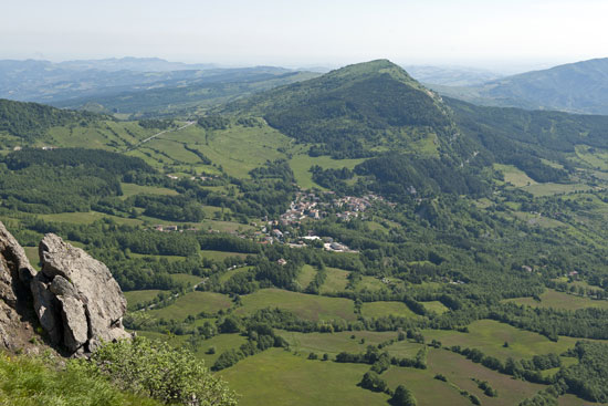 Pietramala - Panorama da Monte Beni con Monte Canda e Passo Raticosa