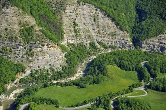 FIUME SANTERNO A SCHEGGIANICO foto Geol@b
