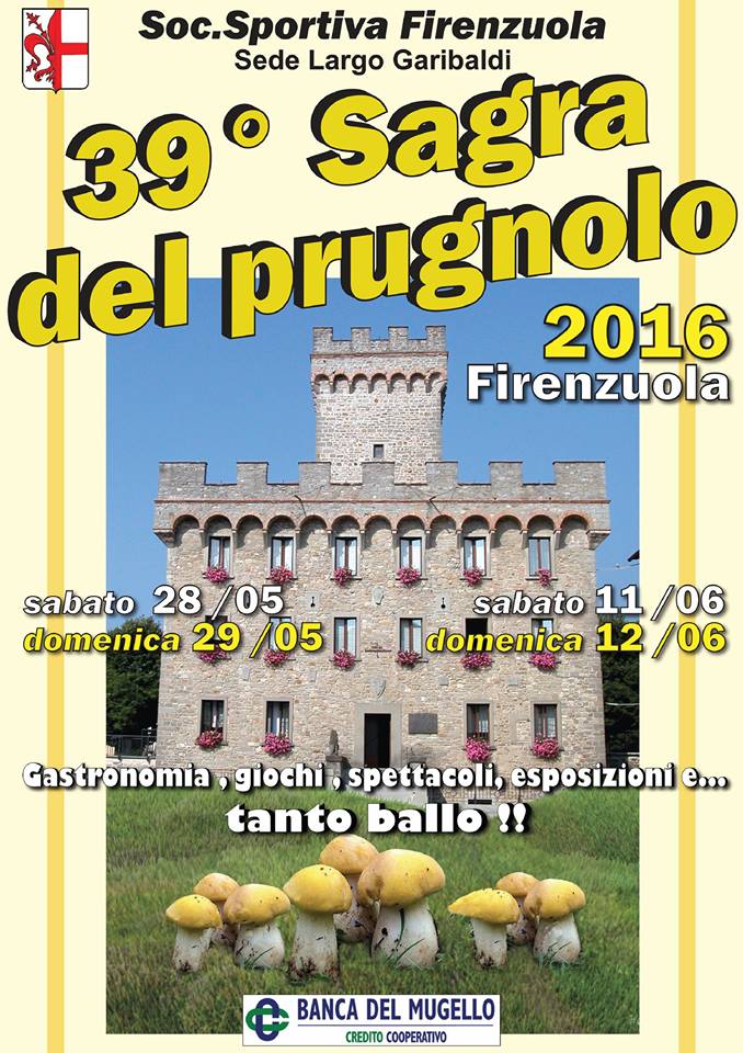 28 e 29 MAGGIO - 39 SAGRA DEL PRUGNOLO