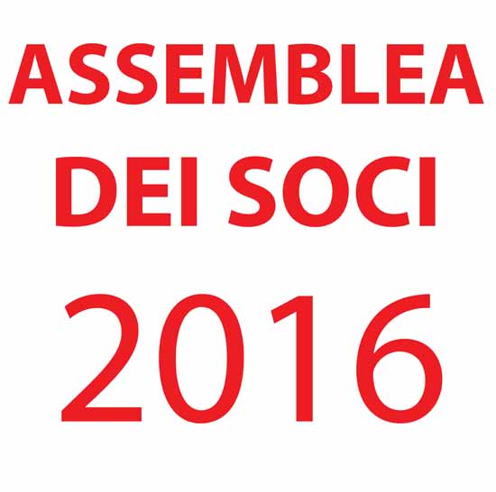 27 GIUGNO 2016 - ASSEMBLEA DEI SOCI